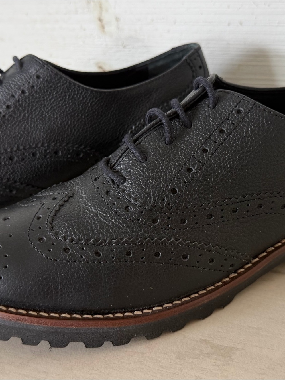 Marc Joseph Central Park West Leather Wing Tip Oxford Women’s Size 8.5 NEW - Picture 3 of 10